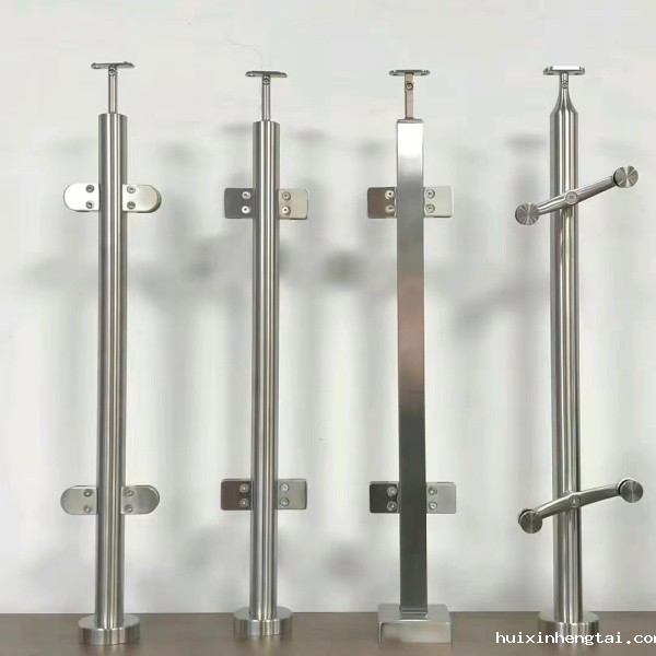 304不锈钢卡槽立柱
